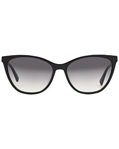 Longchamp 57 mm Black Sunglasses