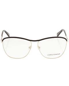 Longchamp 58 mm Gold/Black Eyeglass Frames