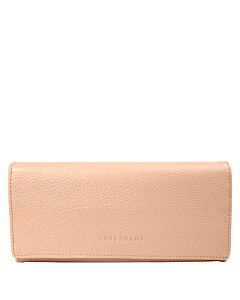 Longchamp Le Foulonne Powder Pink Wallet