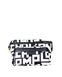 Longchamp Le Pliage Black/White Belt Bag