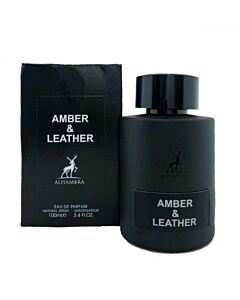 Maison Alhambra Men's Amber & Leather EDP Spray 3.4 oz Fragrances 6291108730041