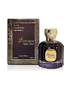 Maison Alhambra Men's Baroque Satin Oud EDP 3.4 oz Fragrances 629110873605
