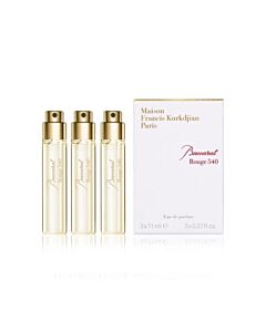 Maison Francis Kurkdjian Baccarat Rouge 540 3 Pcs Set: 3 X 0.37 oz Eau De Parfum Refill