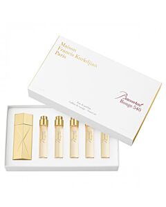 Maison Francis Kurkdjian Baccarat Rouge 540 6 Pcs Set: Travel Spray Case + 5 X 0.37 oz Eau De Parfum
