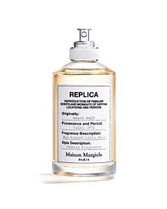 Maison Margiela Ladies Replica Beachwalk EDT Spray 3.4 oz (Tester) Fragrances 3605521651655