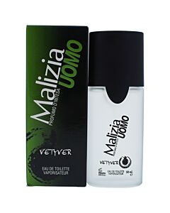 Malizia Men's Uomo Vetyver EDT Spray 1.7 oz Fragrances 8003510005611