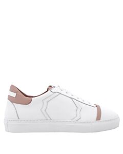 Malone Souliers Ladies White Musa 1 Low-Top Sneakers