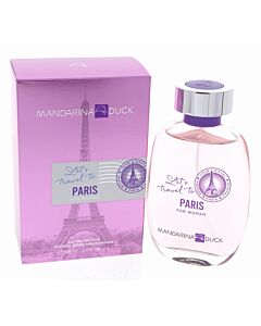 Mandarina Duck Ladies Let's Travel To Paris EDT Spray 3.4 oz Fragrances 667547774162