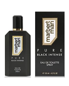 Marbert Men's Man Pure Black Intense EDT 4.2 oz Fragrances 4050813013267