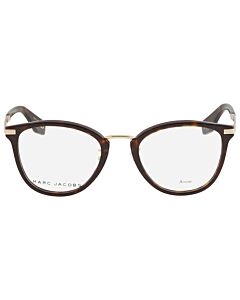 Marc Jacobs 50 mm Dark Havana Eyeglass Frames