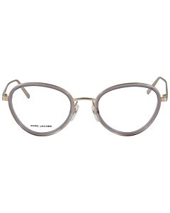 Marc Jacobs 50 mm Gold Tone Eyeglass Frames