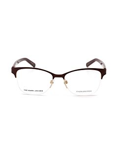 Marc Jacobs 50 mm Opal Burgundy Eyeglass Frames