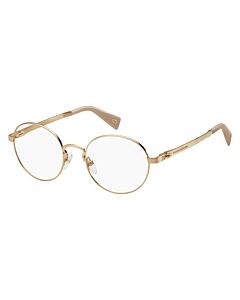 Marc Jacobs 51 mm Gold Copper Eyeglass Frames