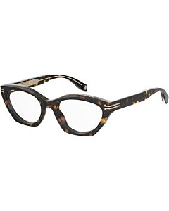 Marc Jacobs 52 mm Havana Eyeglass Frames