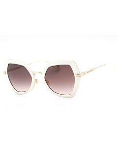 Marc Jacobs 52 mm Ivory/Gold Sunglasses