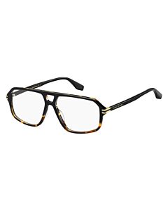 Marc Jacobs 58 mm Black Havana Eyeglass Frames