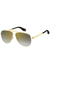 Marc Jacobs 61 mm Gold Sunglasses