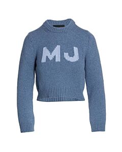 Marc Jacobs Blue Shadow Wool The Shunken Sweater
