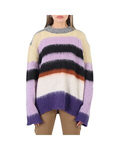 Marc Jacobs Ladies Horizontal-stripe Pattern Long-sleeve Jumper