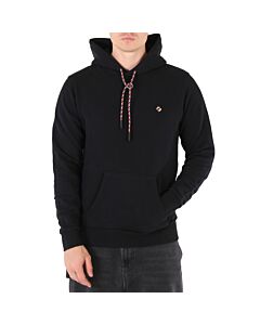 Marcelo Burlon Black Colourful Cross Logo Hooded Sweatshirt