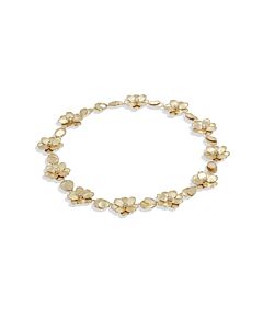 Marco Bicego Petali Collection 18K Yellow Gold and Diamond Flower Collar - CB2441 B Y 02