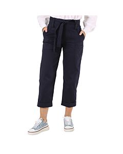 Markus Lupfer Blue Drill Trousers, Brand Size 8 (US Size 4)
