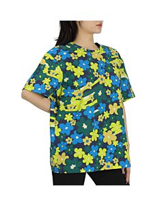 Marni Ladies Multicolor Flower Print T-shirt, Brand