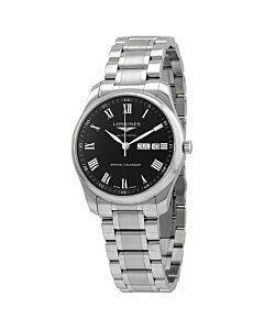 Master Collection Stainless Steel Black Dial Watch