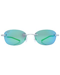 Maui Jim Aki Aki 50 mm Matte Silver Sunglasses