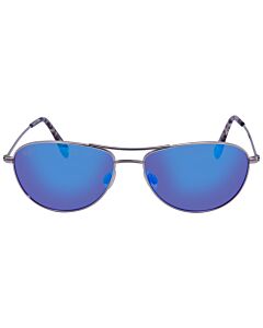 Maui Jim Baby Beach 56 mm Silver Sunglasses