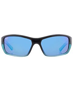 Maui Jim Barrier Reef 62 mm Blie w/Turqoise Sunglasses