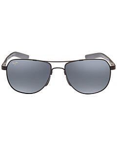 Maui Jim Guardrails 58 mm Gloss Black Sunglasses