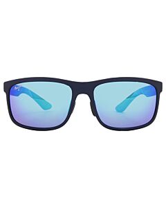 Maui Jim Huelo 58 mm Blue Sunglasses
