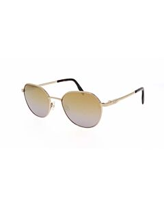 Maui Jim Hukilau 52 mm Gold Metal Sunglasses