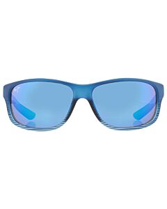 Maui Jim Kaiwi Channel 62 mm Blue Black Stripe Sunglasses