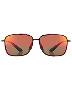 Maui Jim Kaupo Gap 61 mm Red/Black Tortoise Sunglasses