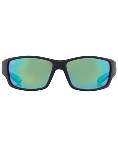 Maui Jim Local Kine 61 mm Black/Tran Green/Lt Trans Grey Sunglasses