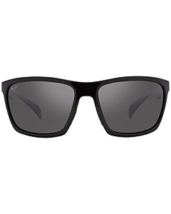 Maui Jim Makoa 59 mm Gloss Black Sunglasses