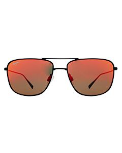 Maui Jim Mikioi 54 mm Matte Black Sunglasses
