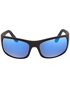 Maui Jim Peahi 65 mm Black Matte Rubber Sunglasses