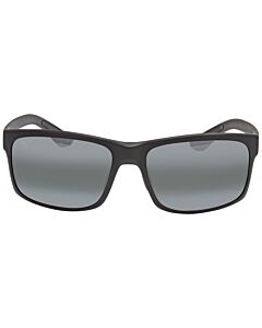 Maui Jim Pokowai Arch 58 mm Matte Black Sunglasses