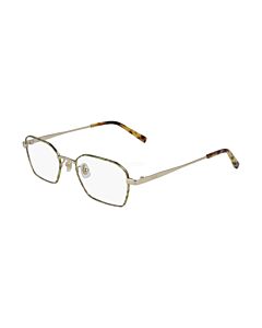 MCM 52 mm Shiny Gold;Green Havana Eyeglass Frames