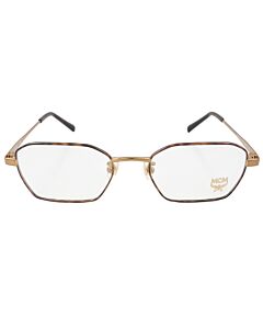 MCM 52 mm Shiny Gold/Tortoise Eyeglass Frames