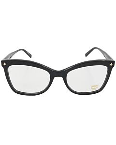 MCM 54 mm Black / Black Visetos Eyeglass Frames