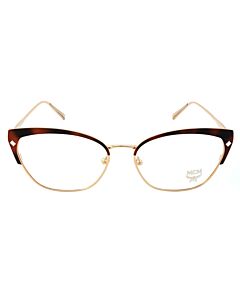 MCM 54 mm Gold;Havana Eyeglass Frames