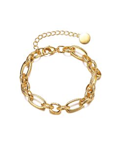 Megan Walford 14K Gold Plated Link Chain Bracelet