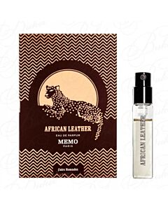 Memo Paris Unisex African Leather EDP Spray 0.05 oz Fragrances 3700458601688