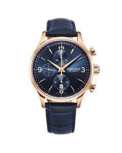 Mens-1931-Chronograph-Leather-Blue-Dial-Watch