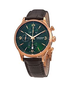 Men's 1931 Chronograph Leather Green Dial Watch