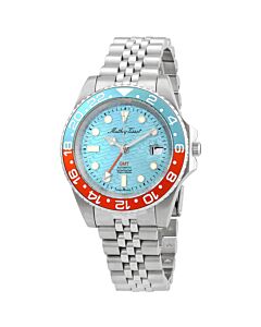 Men's 316L Steel Blue Dial Watch